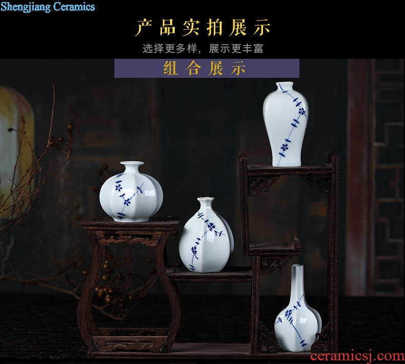 Jingdezhen ceramics vase furnishing articles vases, flower arranging flowers flowers is pet bottle rich ancient frame decoration decoration