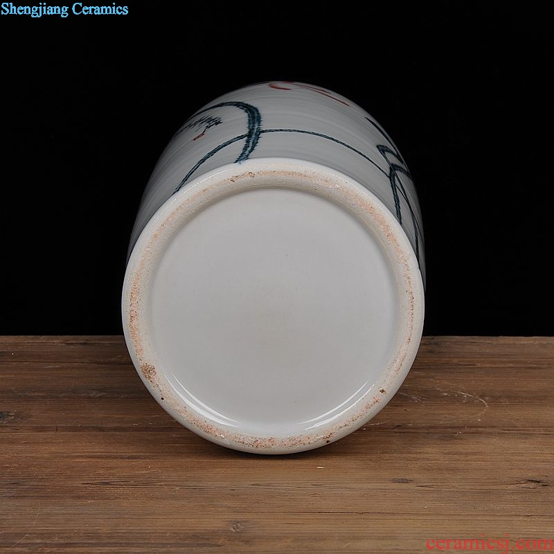 Scene, jingdezhen ceramic vase xinhua hand-painted "fragrance" household act the role ofing is tasted crafts