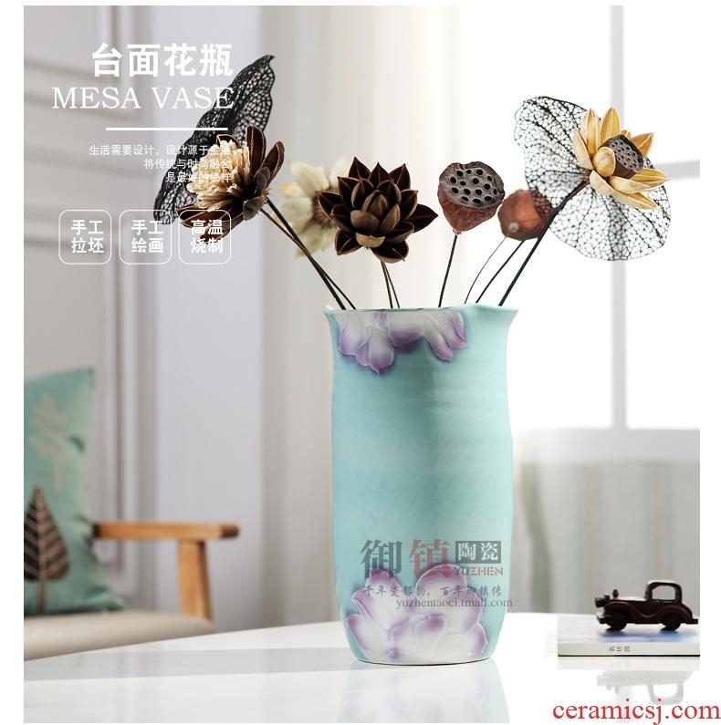 Jingdezhen ceramics vases, flower arranging is sitting room place TV ark home decoration wine shops