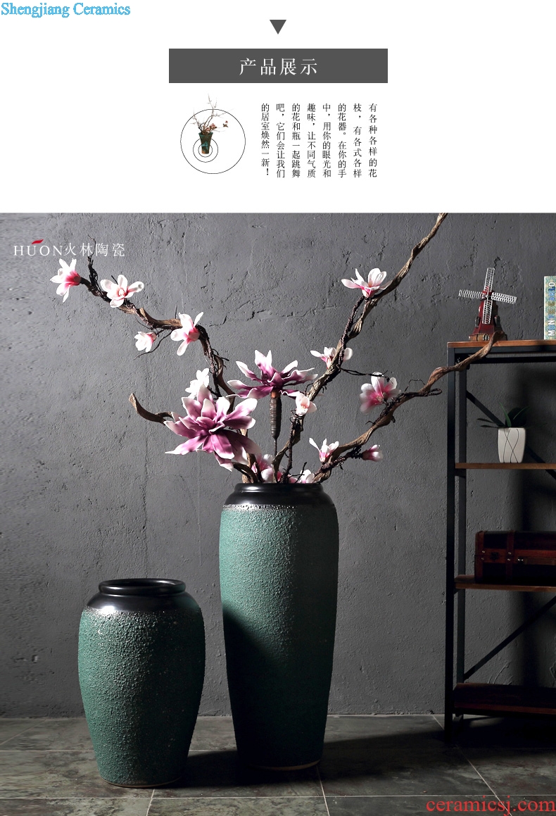 Jingdezhen ceramic vase of large hotel sales department between example club large vases, flower, flower arranging furnishing articles