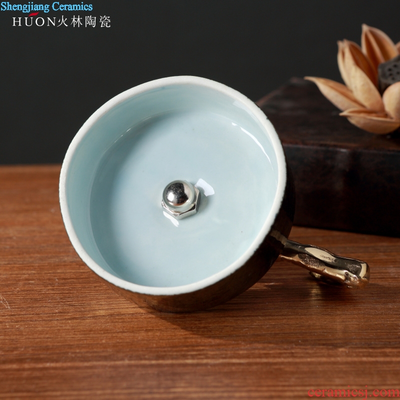 New Chinese style zen ceramic vase household soft adornment example room adornment is placed the sitting room porch modern Chinese style