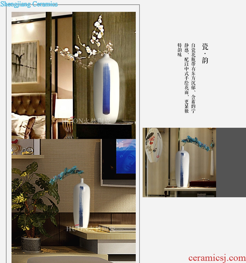 New Chinese style ceramic vase furnishing articles of contemporary sitting room original TV ark wine bridal chamber flower arrangement between example ornaments