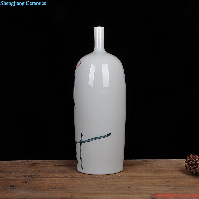 Scene, jingdezhen ceramic vase xinhua hand-painted "fragrance" household act the role ofing is tasted crafts