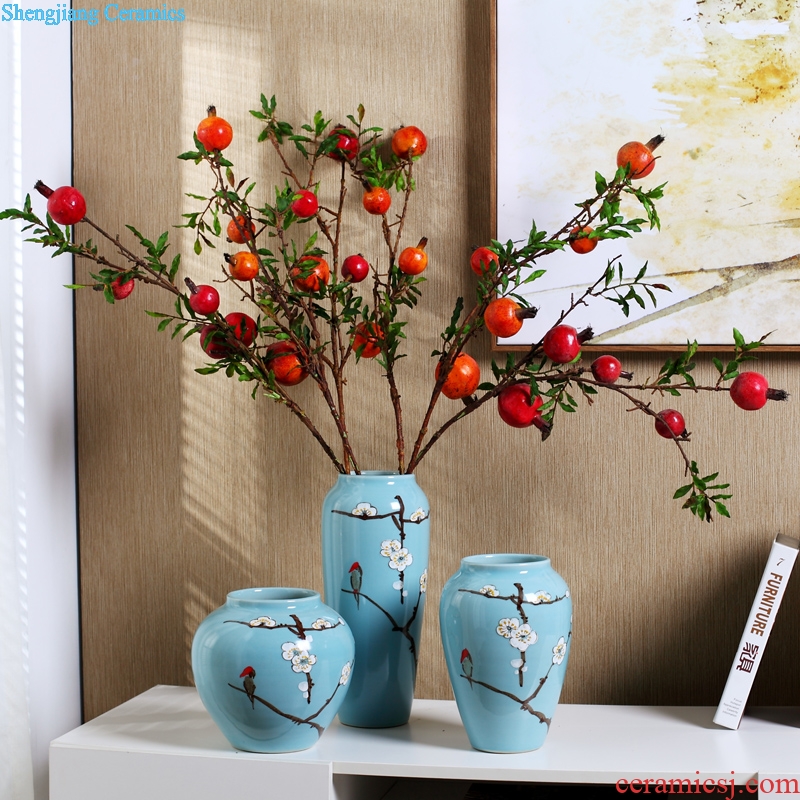 Creative furnishing articles household act the role ofing is tasted wine sitting room bedroom decoration wedding gift vase ceramic handicraft ornament