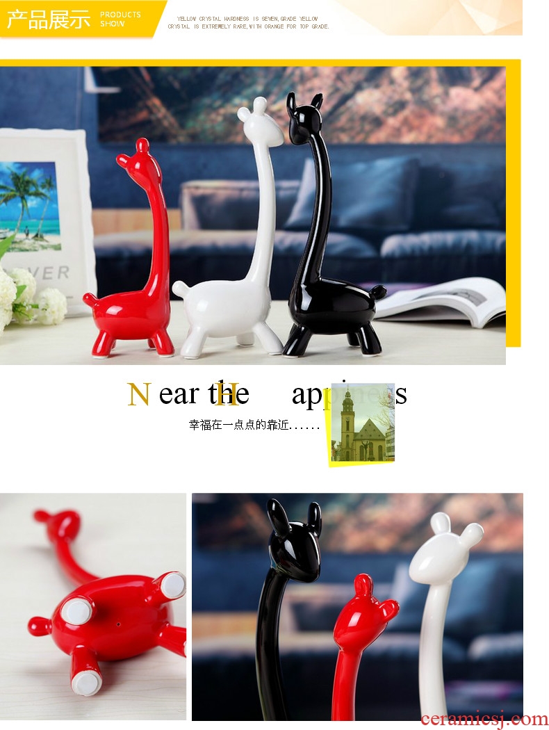 Contemporary and contracted household act the role ofing is tasted TV ark jingdezhen ceramics decoration wedding gift and decoration