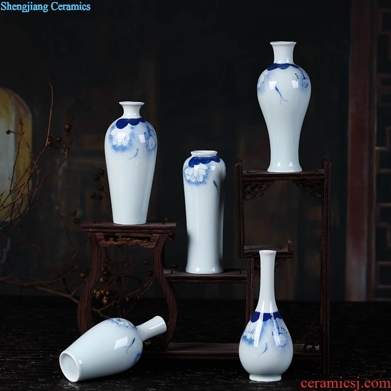 Jingdezhen ceramics vase furnishing articles vases, flower arranging flowers flowers is pet bottle rich ancient frame decoration decoration