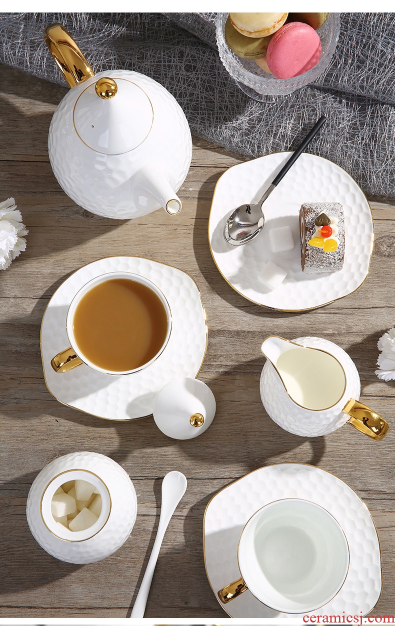 Vidsel/wes del English afternoon tea tea set household ceramics european-style coffee cups kit