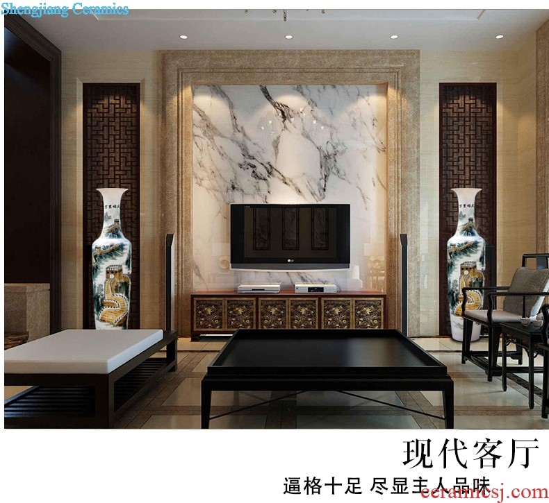 Jingdezhen ceramic wanli glory hand-painted wall of large vases, sitting room of Chinese style hotel furnishing articles act the role ofing is tasted