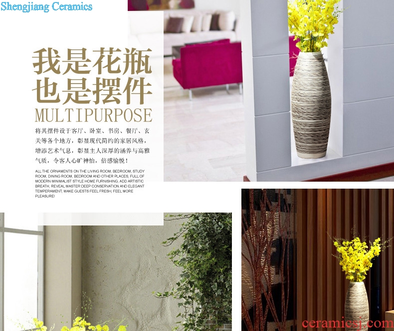 Jingdezhen contracted household ceramics decoration restoring ancient ways furnishing articles a sitting room be born big vase art decoration gifts