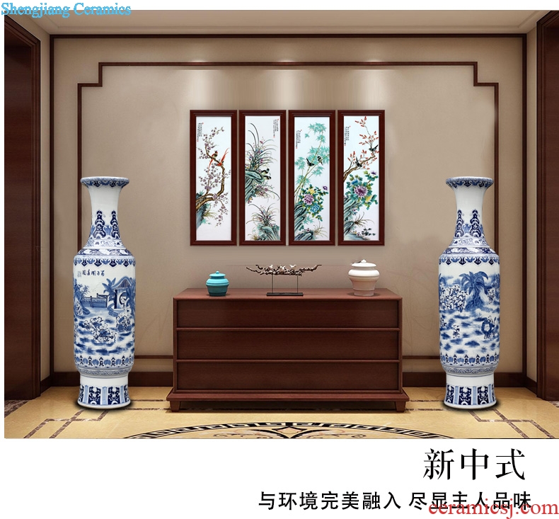 Jingdezhen vase of large sitting room adornment large China hotel opening gifts