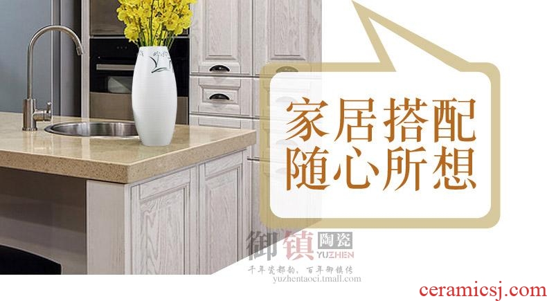 Jingdezhen contracted home decoration ceramic furnishing articles sitting room porch ark vase decoration creative works of art