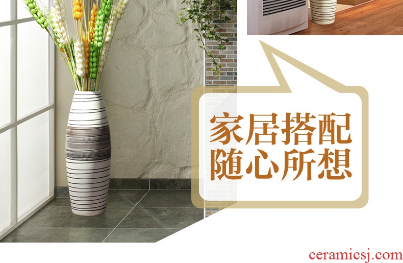 Jingdezhen home furnishing articles creative arts vase TV ark of large vase the sitting room porch decoration