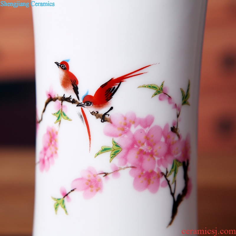 Forest fire creative jingdezhen ceramics keep-warm glass insulation cup double cup gift office cup DongMei