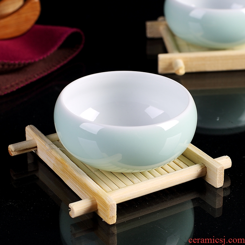 DH jingdezhen ceramic cups kung fu tea cups individual cup sample tea cup household single glass ceramic cup