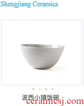 Ijarl million fine job japanese-style tableware ceramic bowl round 0 sushi plate glass teapot the noodles bowl of soup bowl