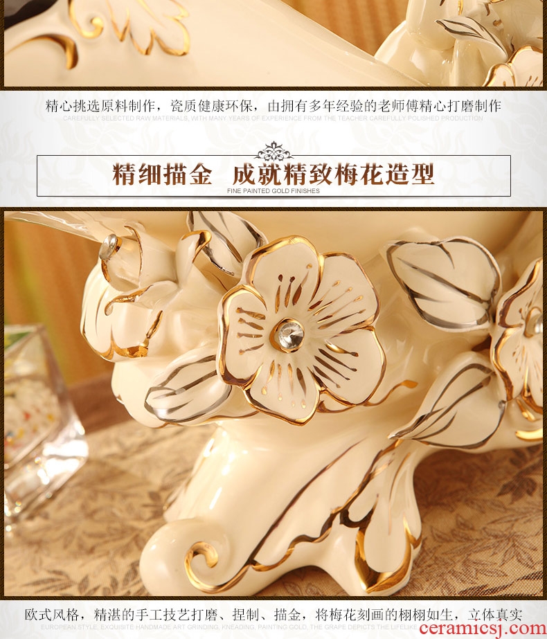 Vatican Sally's European ceramic wine rack creative luxurious sitting room ark home furnishing articles wedding gift