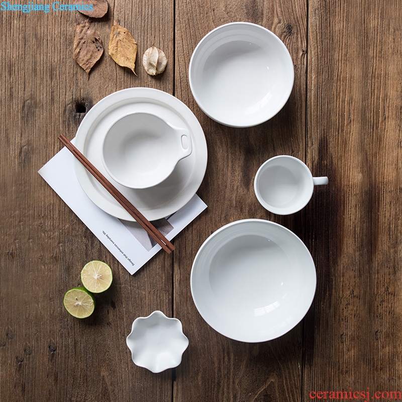 Ijarl million fine Korean suit ceramic tableware home dishes dishes one bowl chopsticks food set marca dragon
