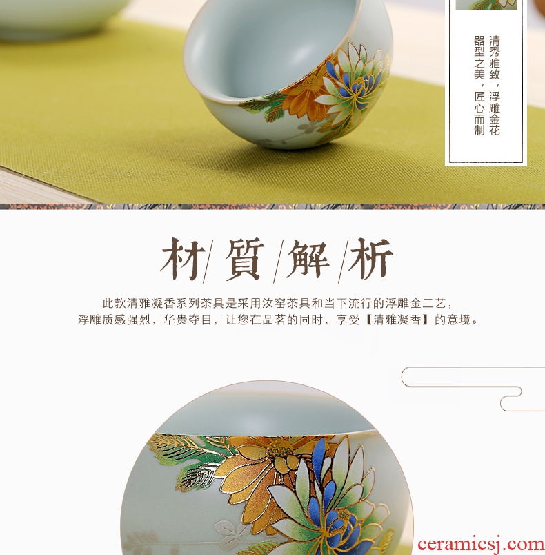 Old looking, your kiln piece on flower sample tea cup master kung fu tea set ceramic cup cup of personal tea cup