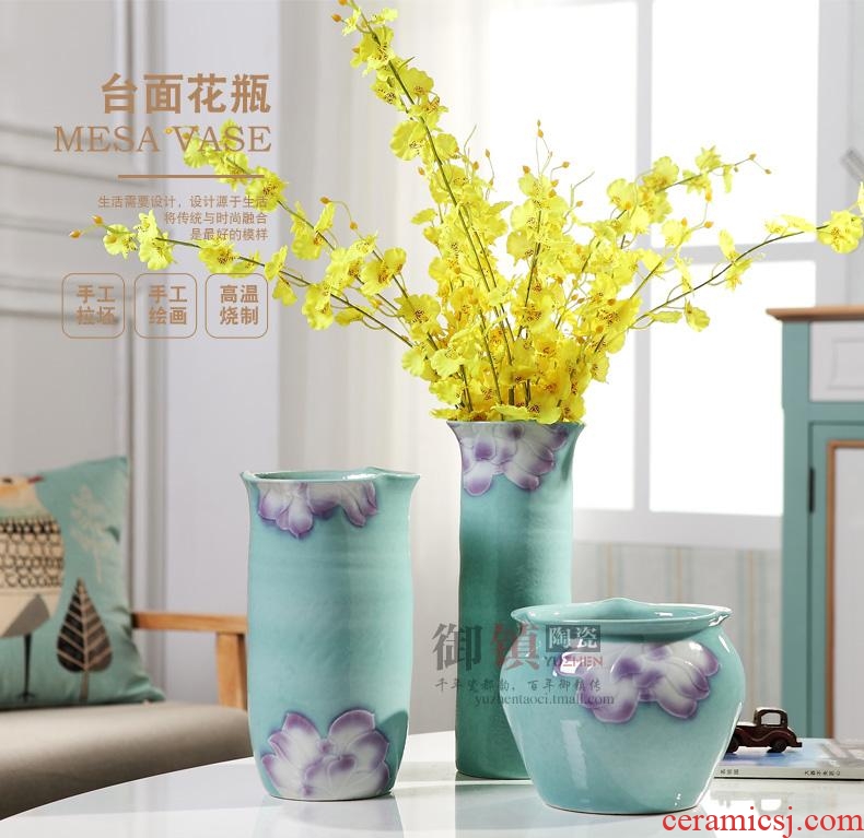 Jingdezhen ceramics vases, flower arranging is sitting room place TV ark home decoration wine shops