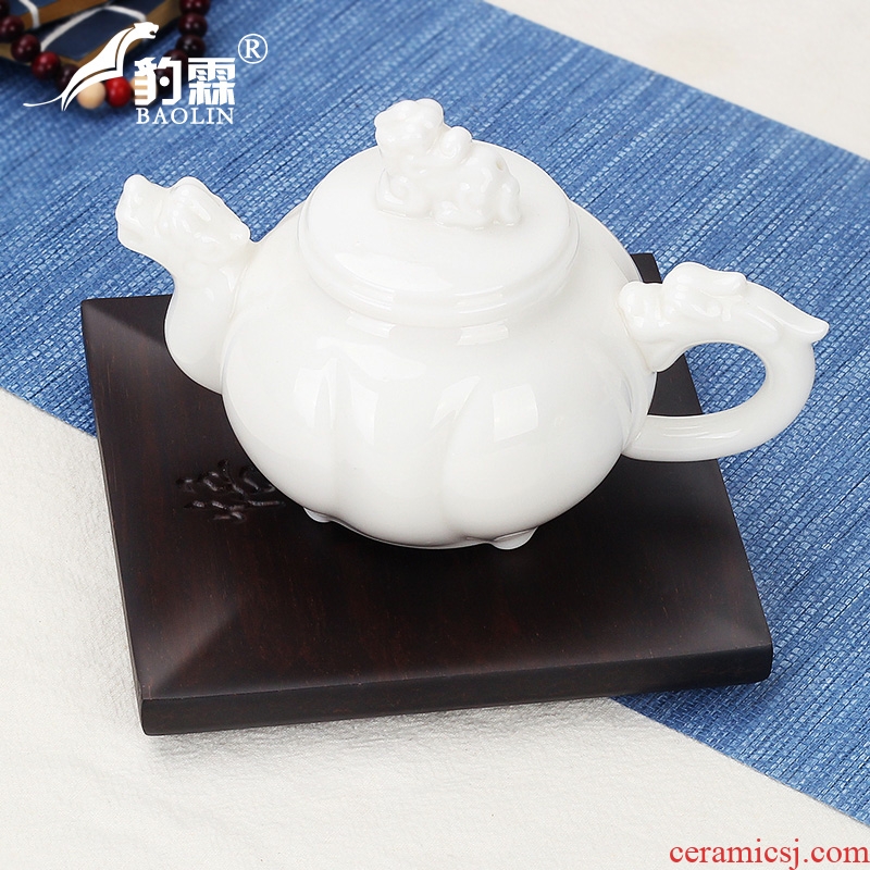 Leopard lam pot bearing pad pot holds a pot of the teapot dry foam Taiwan purple sand pottery and porcelain Japanese tea ceremony tea accessories zero with tea