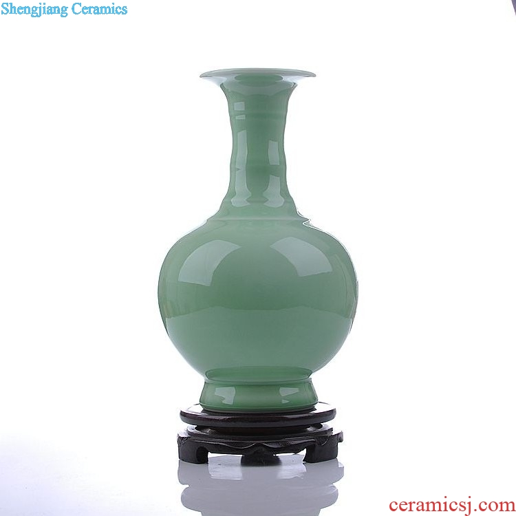 Jingdezhen ceramics vase sitting room furnishing articles contracted and contemporary classical adornment household decoration decoration