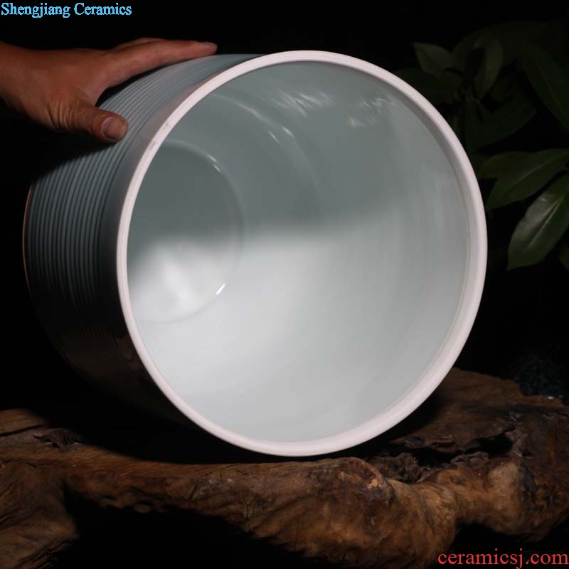 Jingdezhen 30 jins celadon porcelain storage tank daily fashion celadon porcelain porcelain pot cup "type green POTS