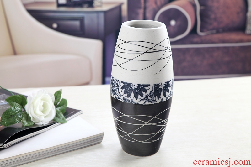 Ceramic crafts sitting room adornment is placed wedding gift ideas vases, modern household housewarming gift