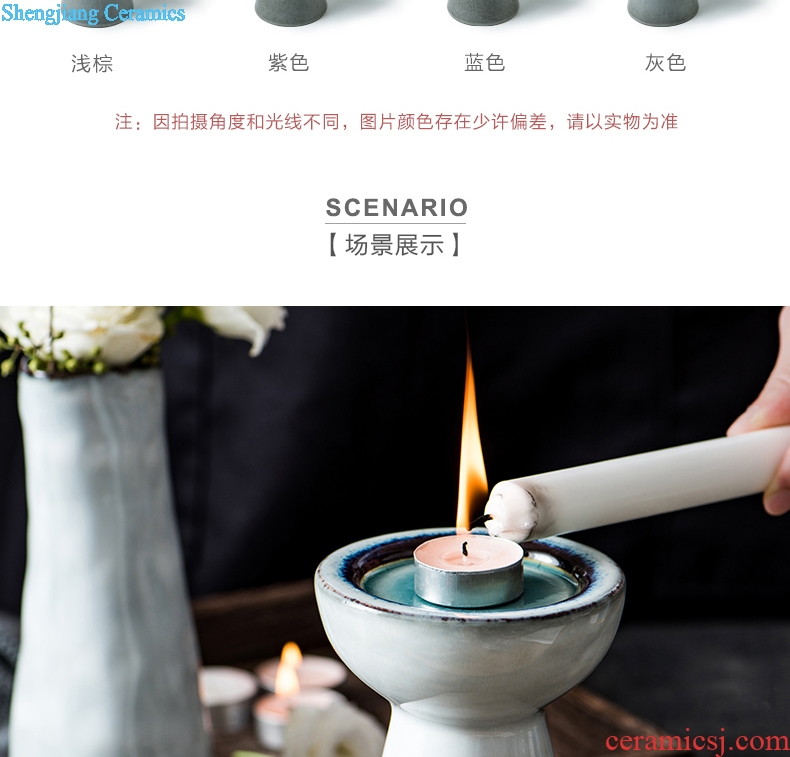 Ijarl million jia decoration accessories ceramic candlestick home sitting room place the study handicraft coast of Norway