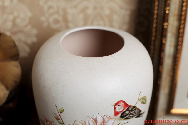 American country ceramic storage tank furnishing articles European household soft adornment the sitting room porch ark exhibition hall example room