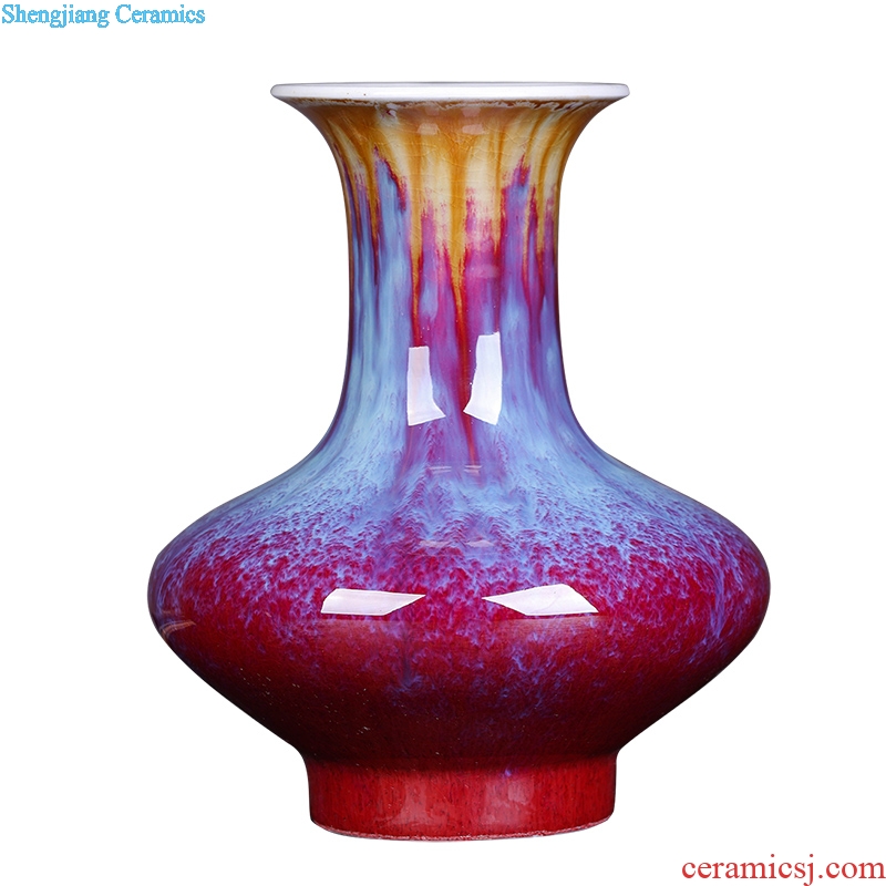 Jingdezhen ceramics vase antique ruby red porcelain kiln furnishing articles adornment that occupy the home sitting room porch decoration