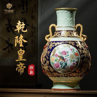 Better sealed kiln jingdezhen ceramics vase offerings blue paint Chinese antique hand-painted process rich ancient frame place adorn article