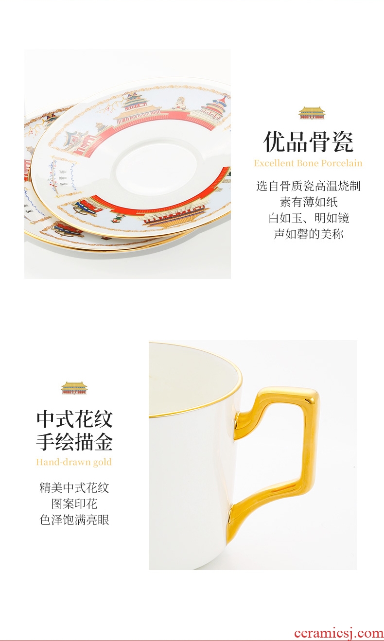 Bone bowls phnom penh dish one suit creative household food tableware chopsticks at jingdezhen ceramic bowl dish the Forbidden City