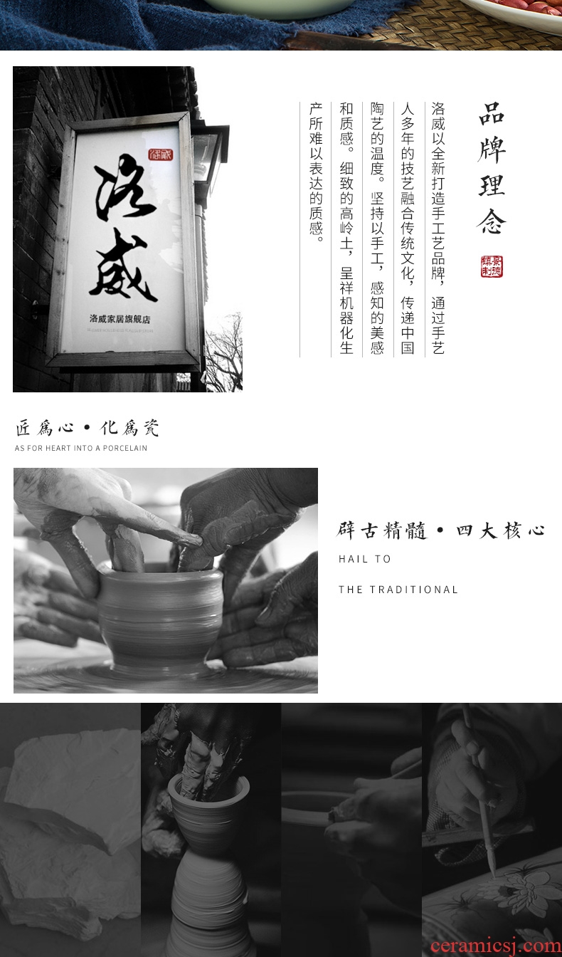 Ceramic wine temperature hot hip home antique Chinese wine suits shochu rice wine liquor cup warm hot temperature wine pot