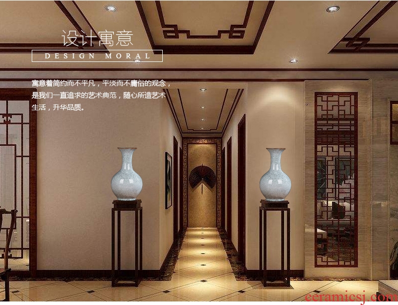 Jingdezhen ceramics vase antique wine accessories kiln crack sitting room office furnishing articles household act the role ofing is tasted