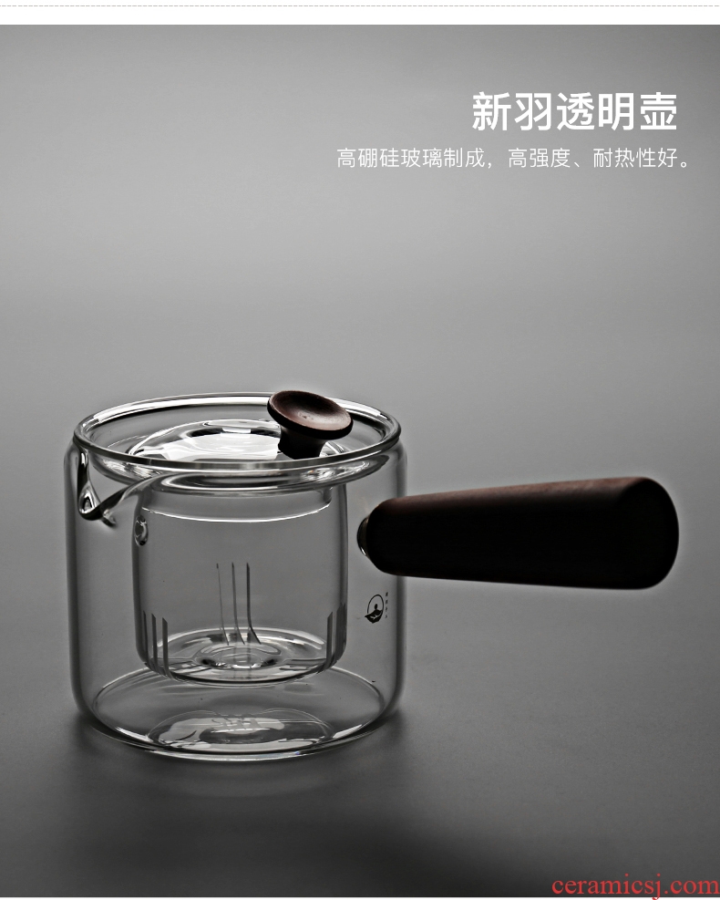 Is good source Japanese cooking ware ceramic electric TaoLu heat-resistant glass tea kettle black tea scented tea tea set the teapot