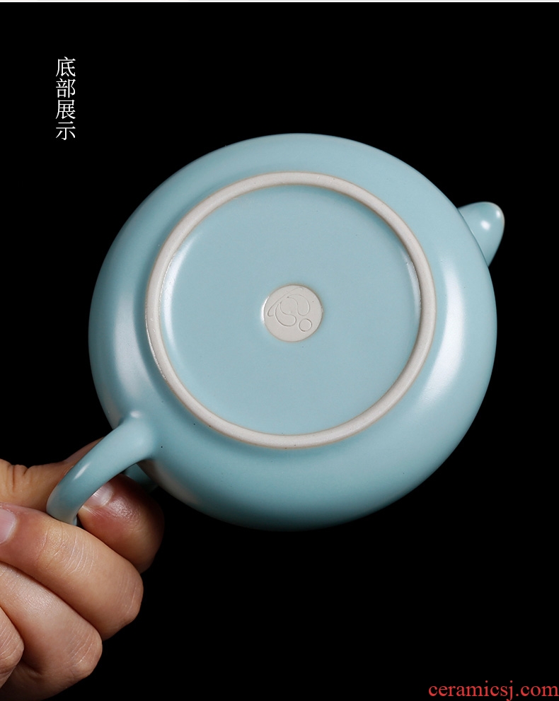Tea seed archaize generation your kiln ceramic fair mug kung fu tea accessories tea tea sea resistance device and a cup of tea