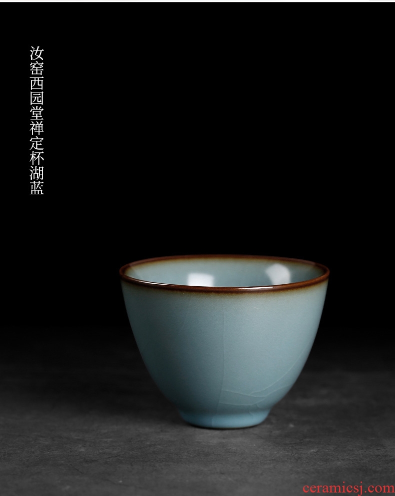 Tea seed your kiln can keep open piece of kung fu tea set sample tea cup a cup of tea master cup single ceramic cup