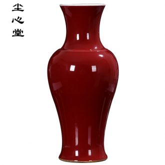 Dust heart ceramic vases, antique Ming and qing dynasties lang kiln porcelain home decoration gifts collection furnishing articles sitting room set