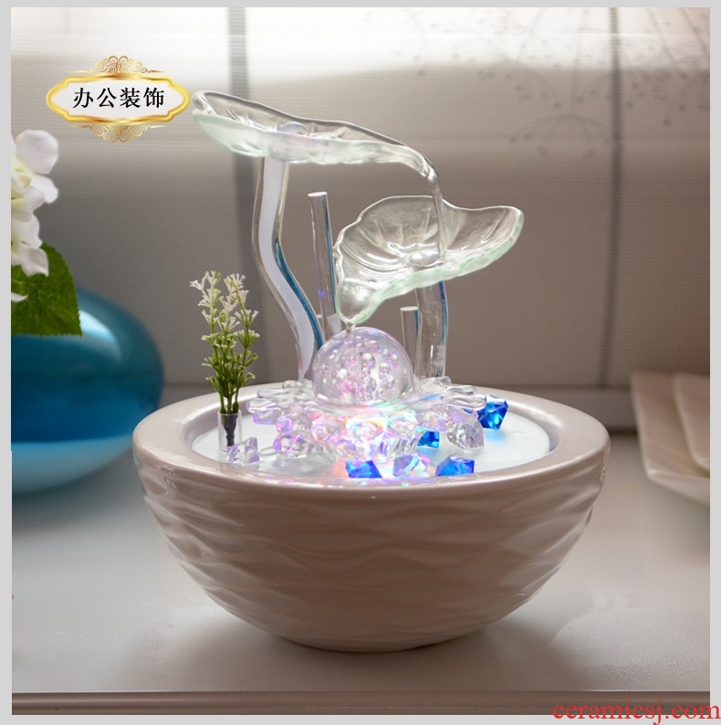 Dust heart crystal ball ceramics handicraft opening ceremony gifts moved into teachers' day gift ideas of friendship