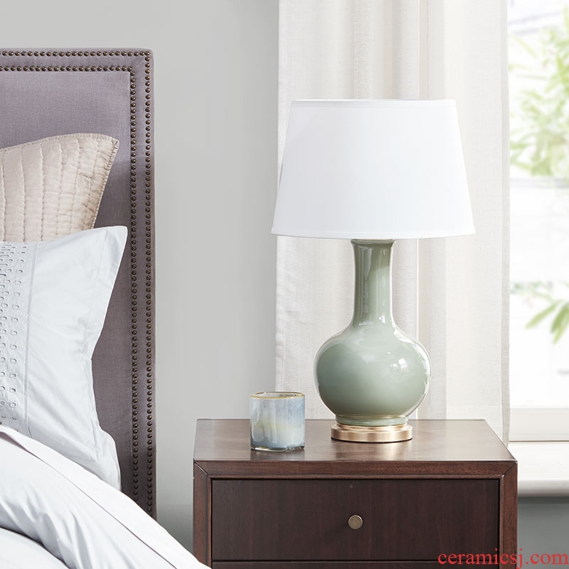 Harbor House lamp lamps and lanterns of the sitting room is contracted and contemporary American ceramic lamp Casila of bedroom the head of a bed