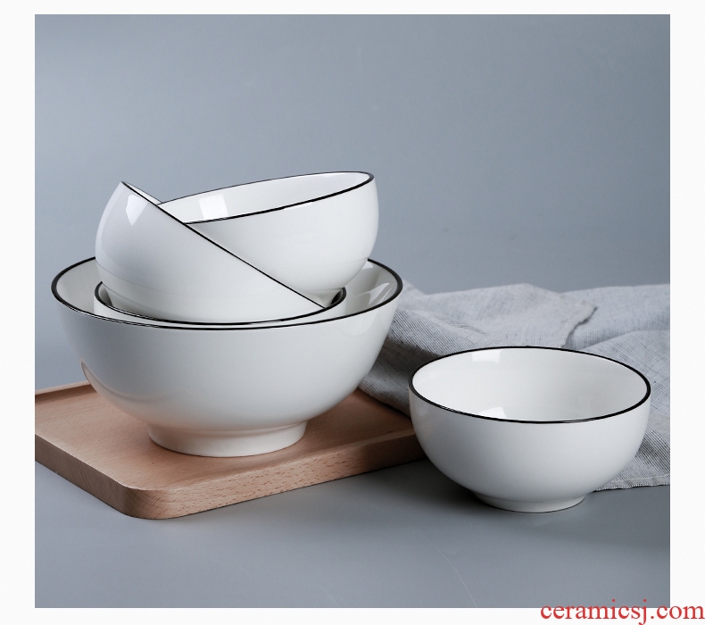 [directly] Japanese household ceramic dishes bone plate plate plate to eat bread and butter plate suit half xiao