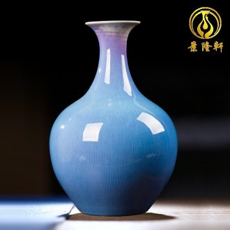 Contracted and contemporary jingdezhen chinaware big vase flower arrangement, household decoration hotel wine accessories furnishing articles