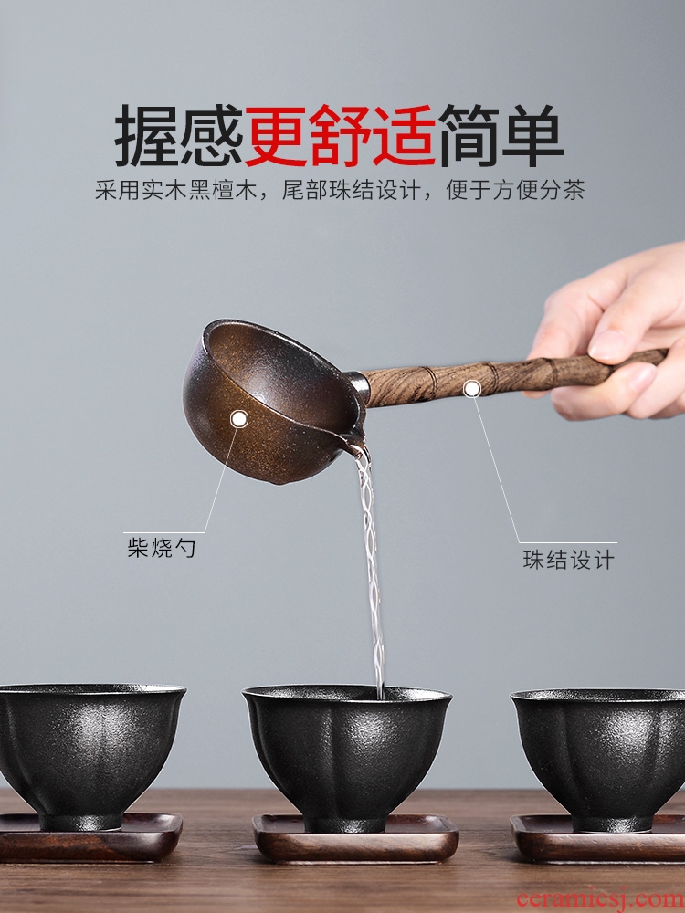 It still fang boiling tea ware ceramic electro-thermal TaoLu tea stove black pottery tea suit household black tea warm the teapot