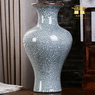 Jingdezhen ceramics vase antique wine accessories kiln crack sitting room office furnishing articles household act the role ofing is tasted