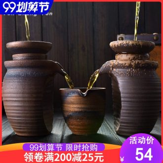 Creative cloud cloud coarse filter tea ceramic pottery tea tea) places the retro filter kung fu tea set theory in the world