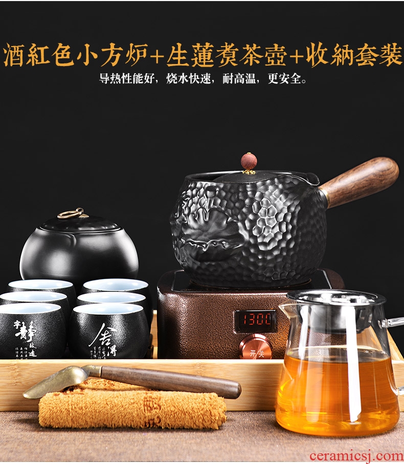 It still fang ceramic tea stove cooking the boiling pot of tea, the electric TaoLu home side pot suit black tea pu-erh tea