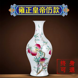 Better sealed kiln archaize sitting room flower arranging furnishing articles of jingdezhen ceramic vases, hand-painted porcelain rich ancient frame of new Chinese style porch