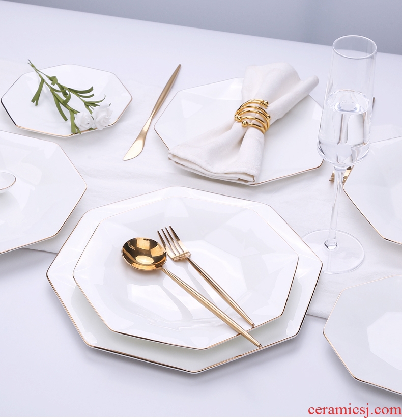 [directly] Nordic phnom penh bone porcelain child food dish food dish dish household ceramics tableware suit star anise