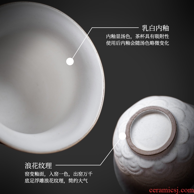 And the line of ceramic cups and hall sample tea cup single kung fu tea cup of Japanese tea cup tea cup