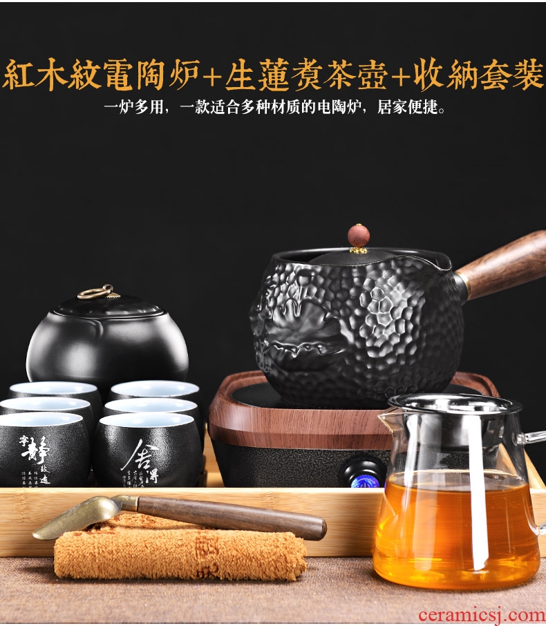 It still fang ceramic tea stove cooking the boiling pot of tea, the electric TaoLu home side pot suit black tea pu-erh tea